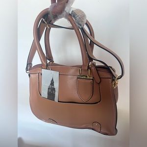 London Fog Handbag- Sand Smooth